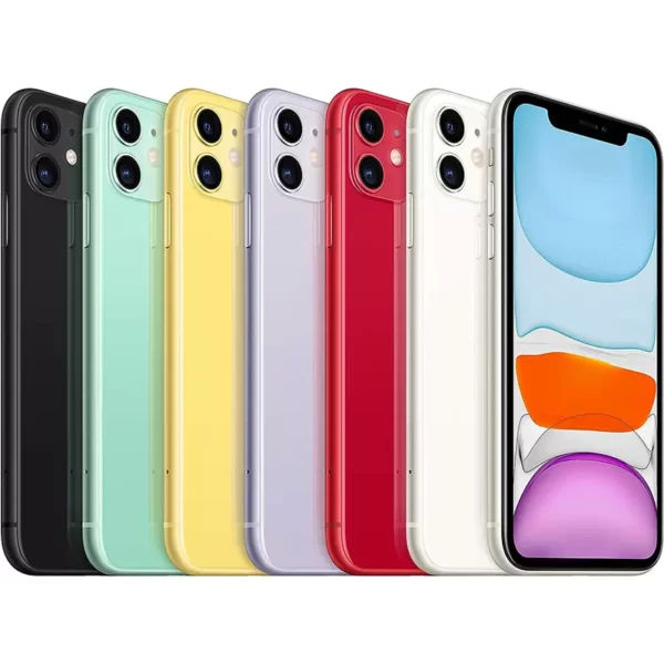 Iphone 11 reacondicionado disponible en diferentes colores